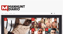 Desktop Screenshot of manhuntdiario.com